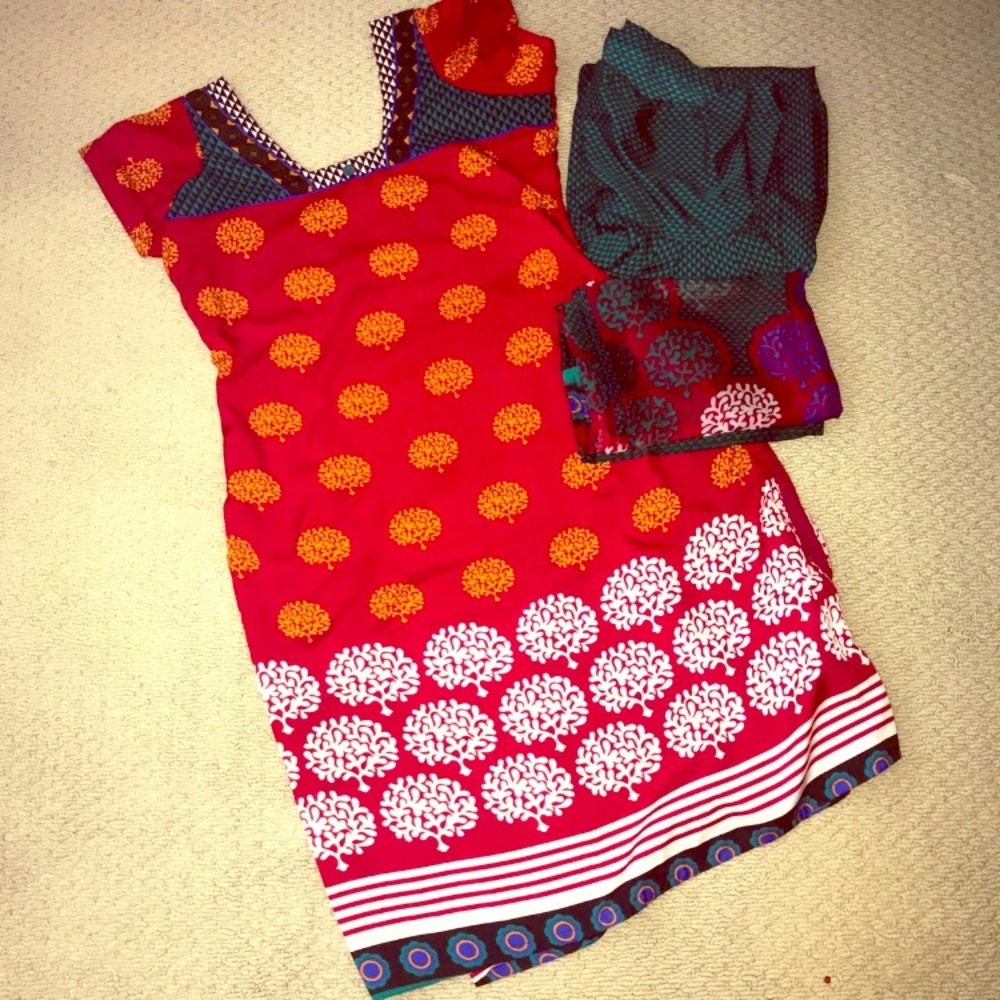 Printed 3 pc Shalwar Kameez